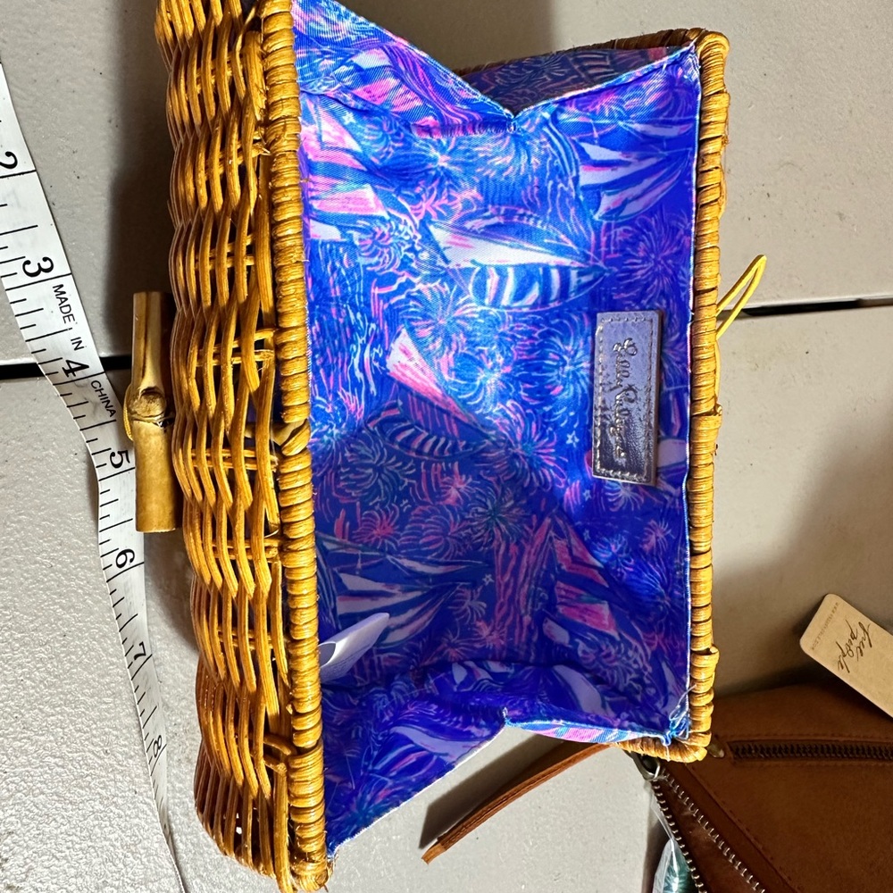 Basket Woven Clutch